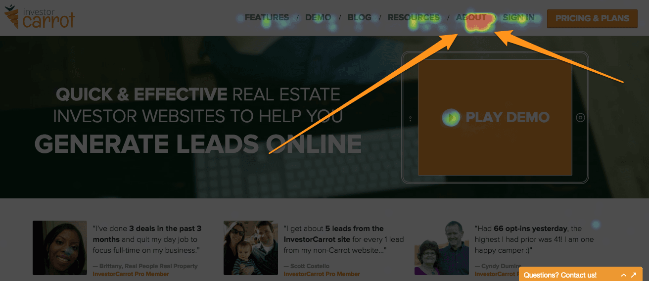 importance of having a good about page