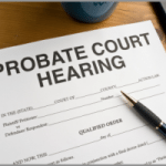 the probate process for a house in Houston TX