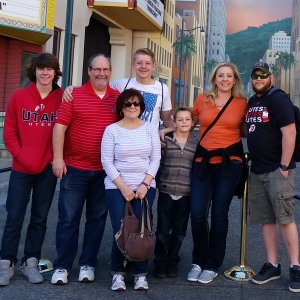 Gary with the family...