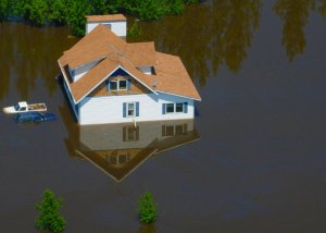 Flooded home during Hurricane Harvey?