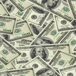 pile of 100 bills