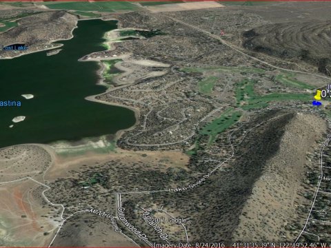 weed golf acres shastina resort lake vacant lot