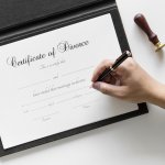 Certificate of divorce - selling a california property