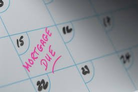 mortgage due calendar