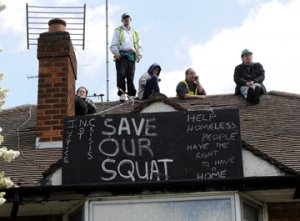 what to do about squatters